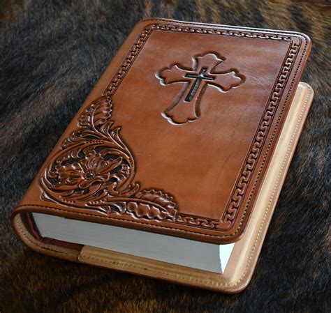 authentic leather bible covers